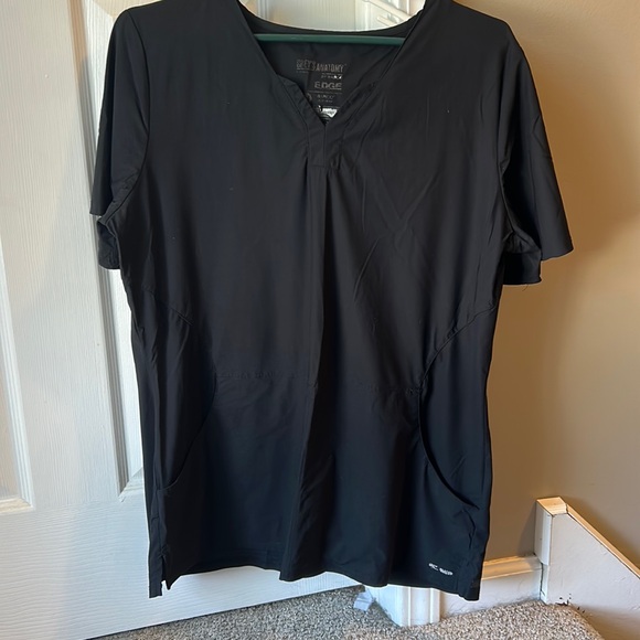 Greys anatomy Black scrub top - Picture 1 of 4